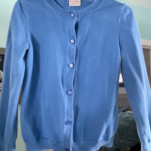 Crewcuts blue sweater cardigan - Picture 1 of 1